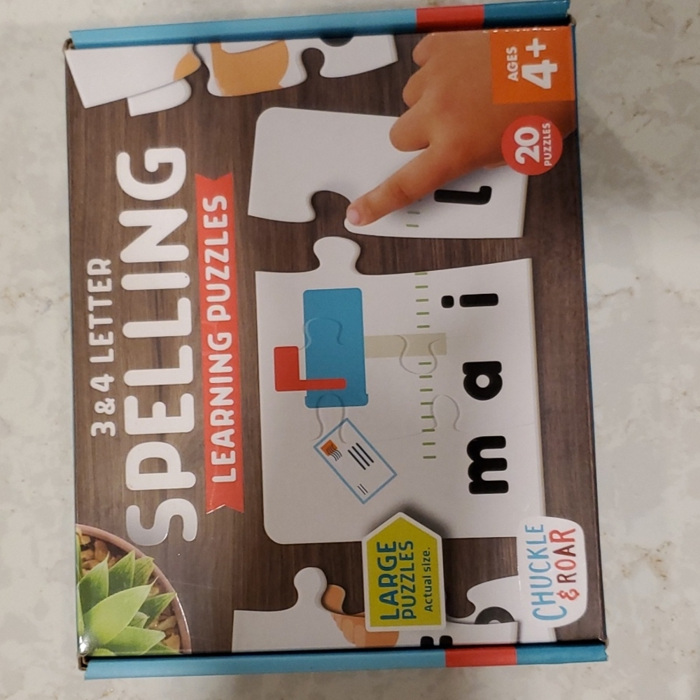 Chuckle & Roar Spelling Puzzles